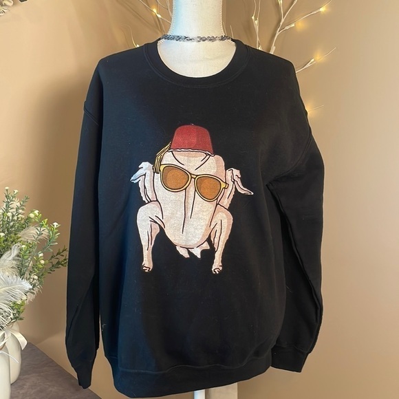 Comical Turkey sweatshirt, size M - Picture 1 of 4